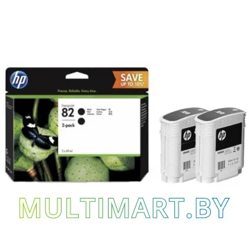 Набор картриджей HP 82 (P2V34A) картинка 2